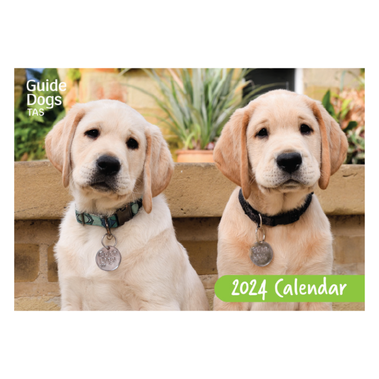 2024 Wall Calendar Guide Dogs Tasmania