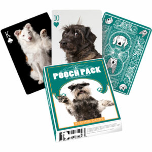 pack of playing cards with photos of dogs
